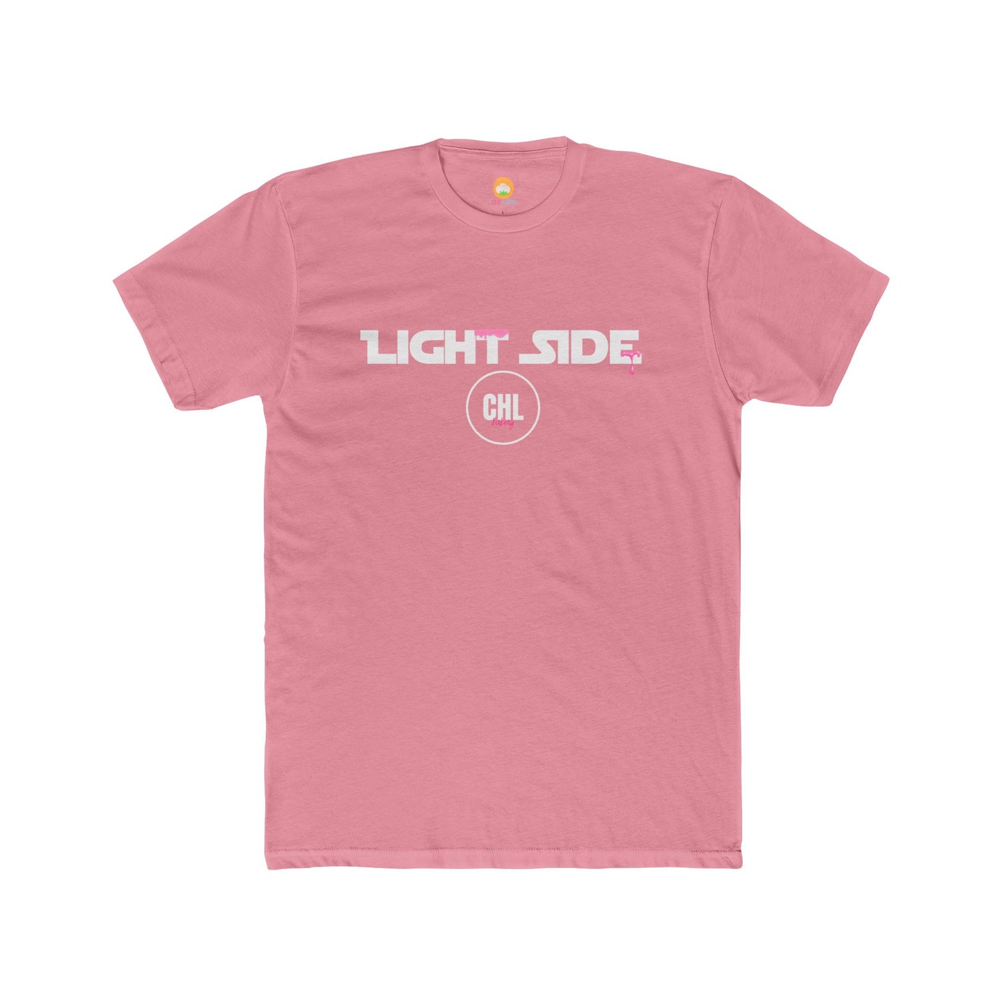 Unisex Cotton Crew Tee - 'Dark Side' Graphic Tee for Casual Style