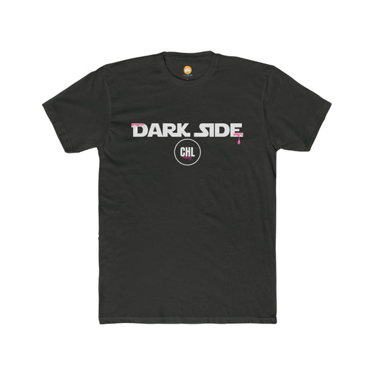 Unisex Cotton Crew Tee - 'Dark Side' Graphic Tee for Casual Style